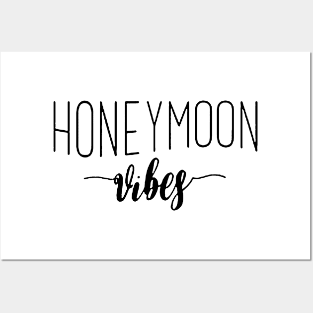 Honeymoon Vibes Wall Art by Brucento